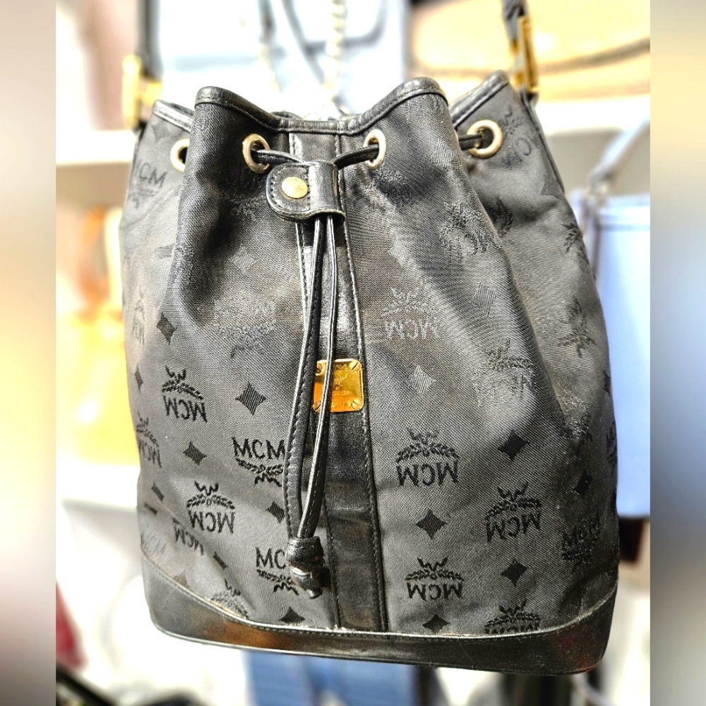 MCM bucket bag